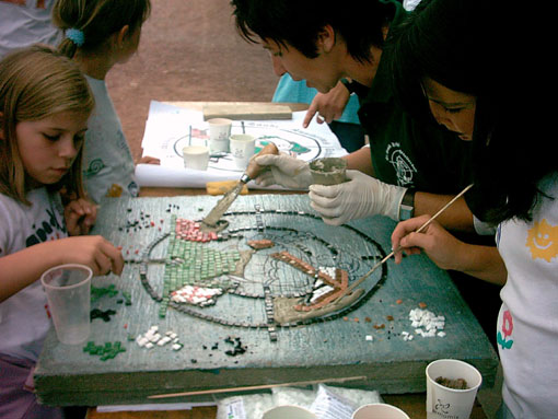 2009 09 zeltlager mosaik1