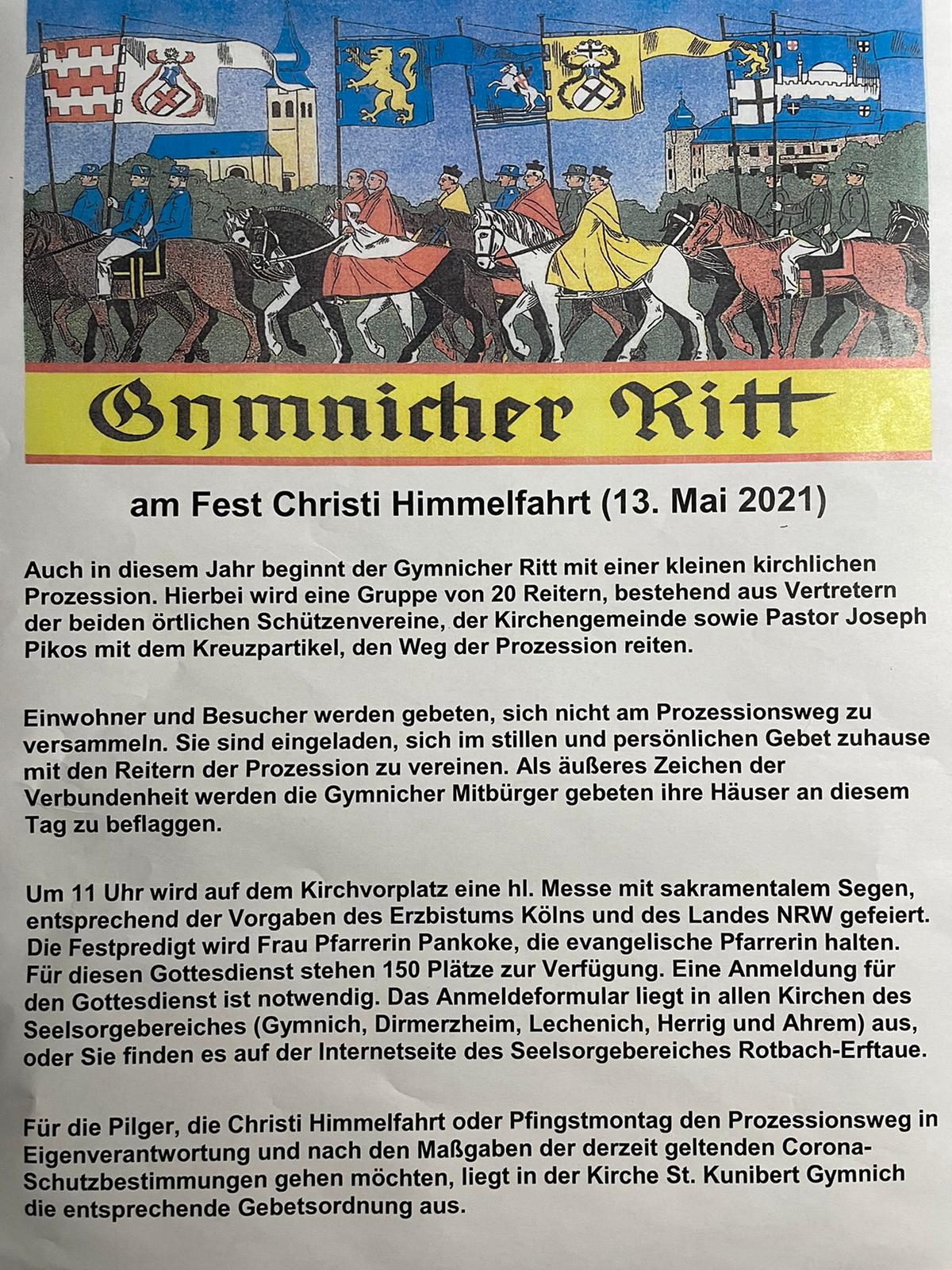 Gymnicher Ritt 2021